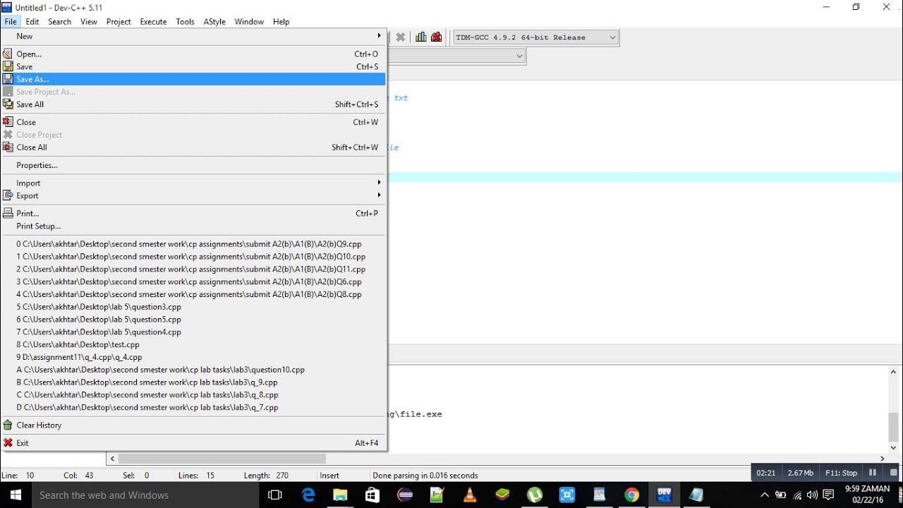 how to save data permanently in a text file using c++ - YouTube