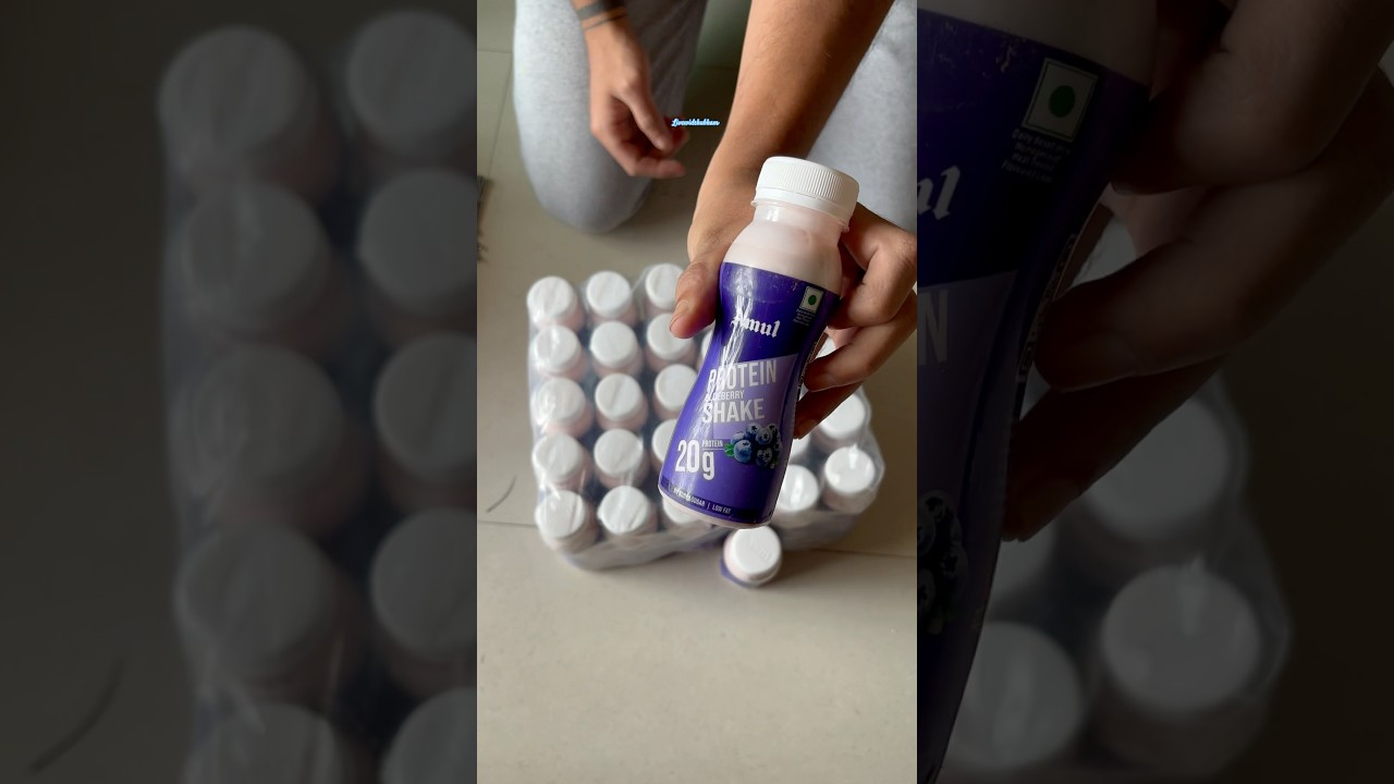Amul Protein shake 20gm unboxing👍 