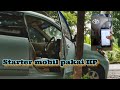 Canggih !! Menghidupkan mobil avanza pakai HP