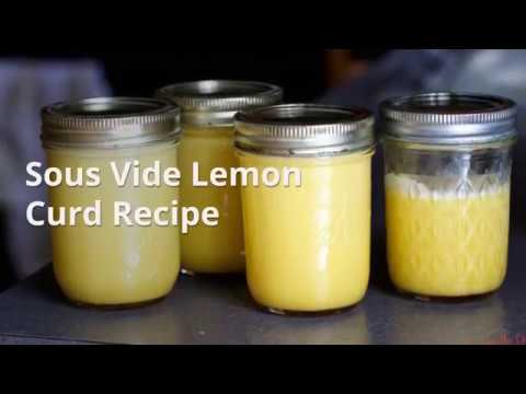 Sous Vide Lemon Curd