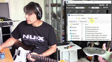 NUX Solid Studio loading Custom IR