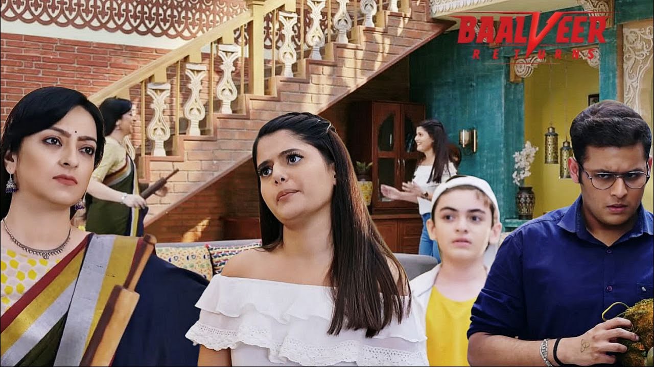 घर पर आई गर्लफ्रेंड, Balveer की मम्मी ने उठाया बेलन और कर दिया बुरा हाल ||  Baalveer Returns ||