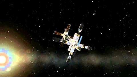 KSP My science and refueling station