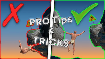 🔥TIPS & TRICKS To Make This Game Easier x10 Times!! (A Difficult Game About Climbing)