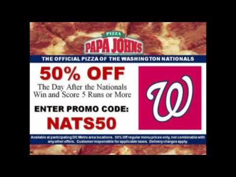 Papa Johns Promo Codes - YouTube