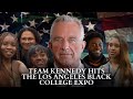 Rfk jr team kennedy hits the los angeles black college expo