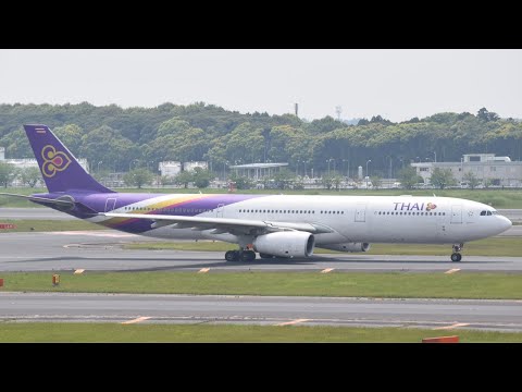 羽田空港 タイ航空とエバー航空の接触について
