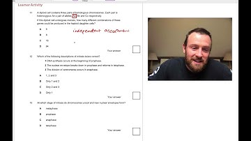 Cell Cycle Multiple Choice Questions