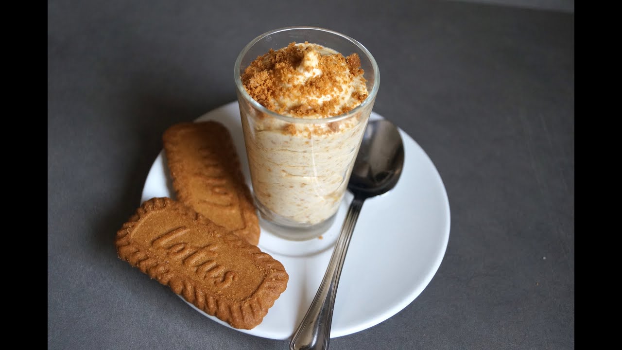 Mousse Mascarpone Speculoos Facile Rapide Et Extra Youtube