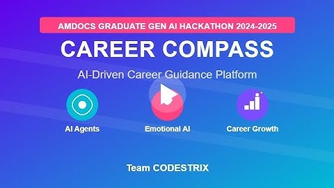 Career Compass - An Multi Agent AI driven career guidance platform using Crewai