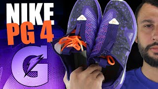 Тест кроссовок Nike PG 4 (первые впечатления на площадке)
