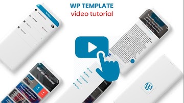 Flutter WordPress App Theme (android template) tutorial