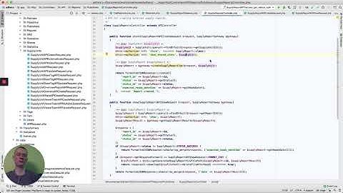 External API with token auth on Laravel