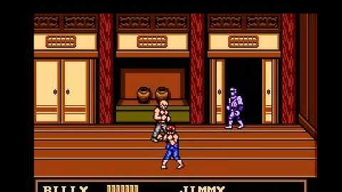 Double Dragon III - The Sacred Stones NES (2 player B mode) - Real Time Playthrough