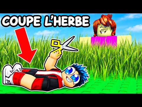 MOW THE LAWN FAST!! Or Mom will kill me... (Roblox)