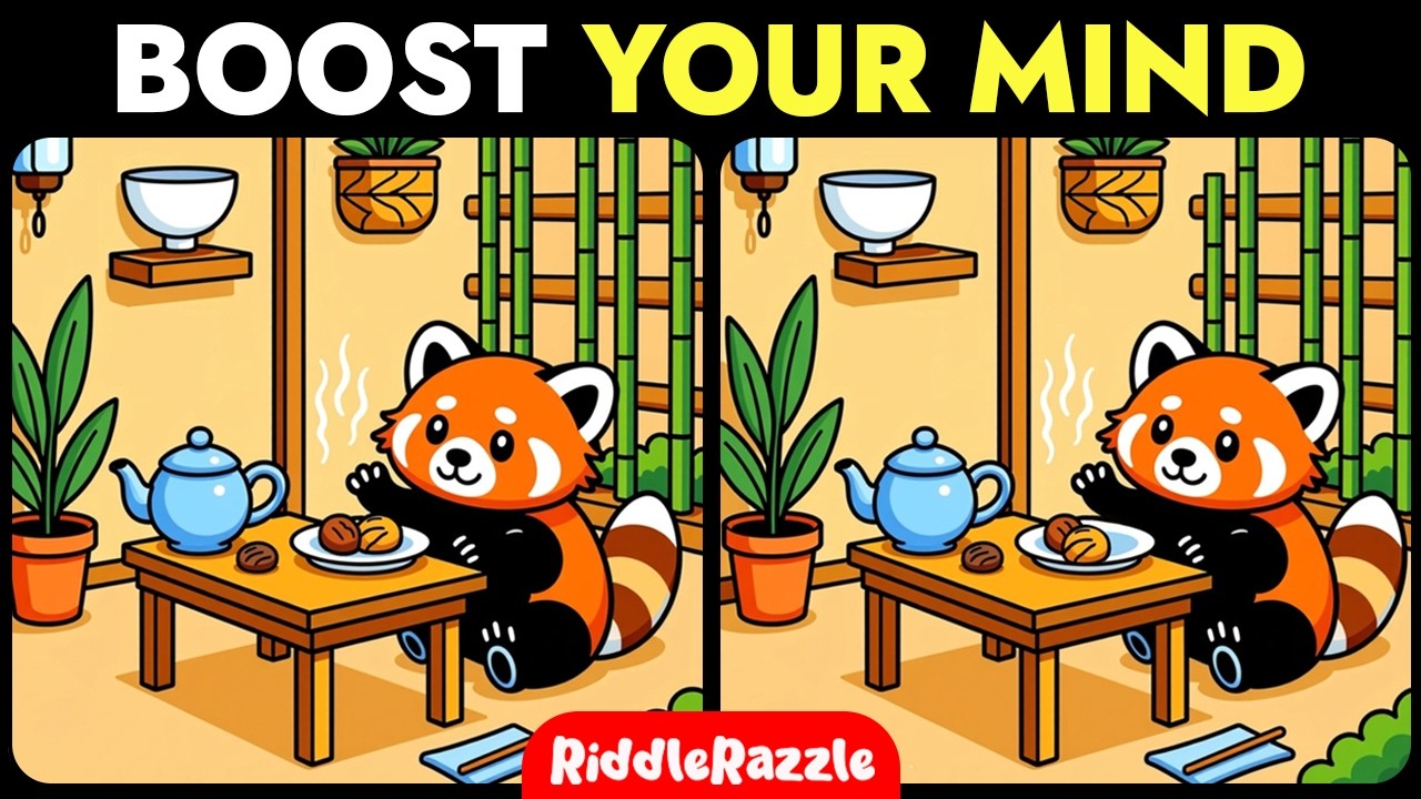 Train Your Brain / Spot 3 Differences! Try This 10-Minute Brain Workout