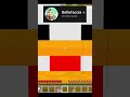 TRASFORMO BELLAFACCIA IN UN PICCONE SU MINECRAFT MA.. #shorts