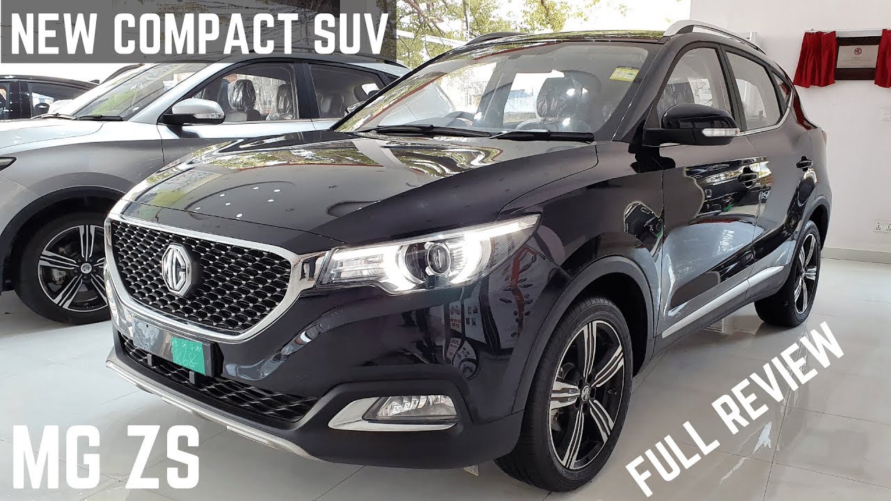 all new mg zs compact suv india real life review premium interiors latest features price mg zs youtube