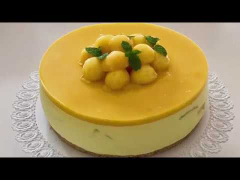 No-Bake Mango Cheesecake 芒果芝士蛋糕