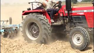 massey 9500 vs Swaraj 960 double harrow