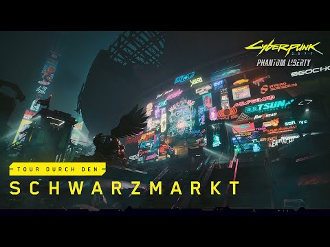 Cyberpunk 2077: Phantom Liberty — Tour durch den Schwarzmarkt | Xbox Extended Showcase