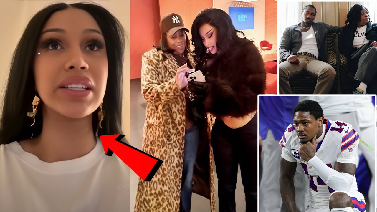 “U Can’t Win A Libra” Cardi B REACTS Days Aft Stefon Diggs’ Mom VISITED Her Aft PATRIOTS Ditched Him