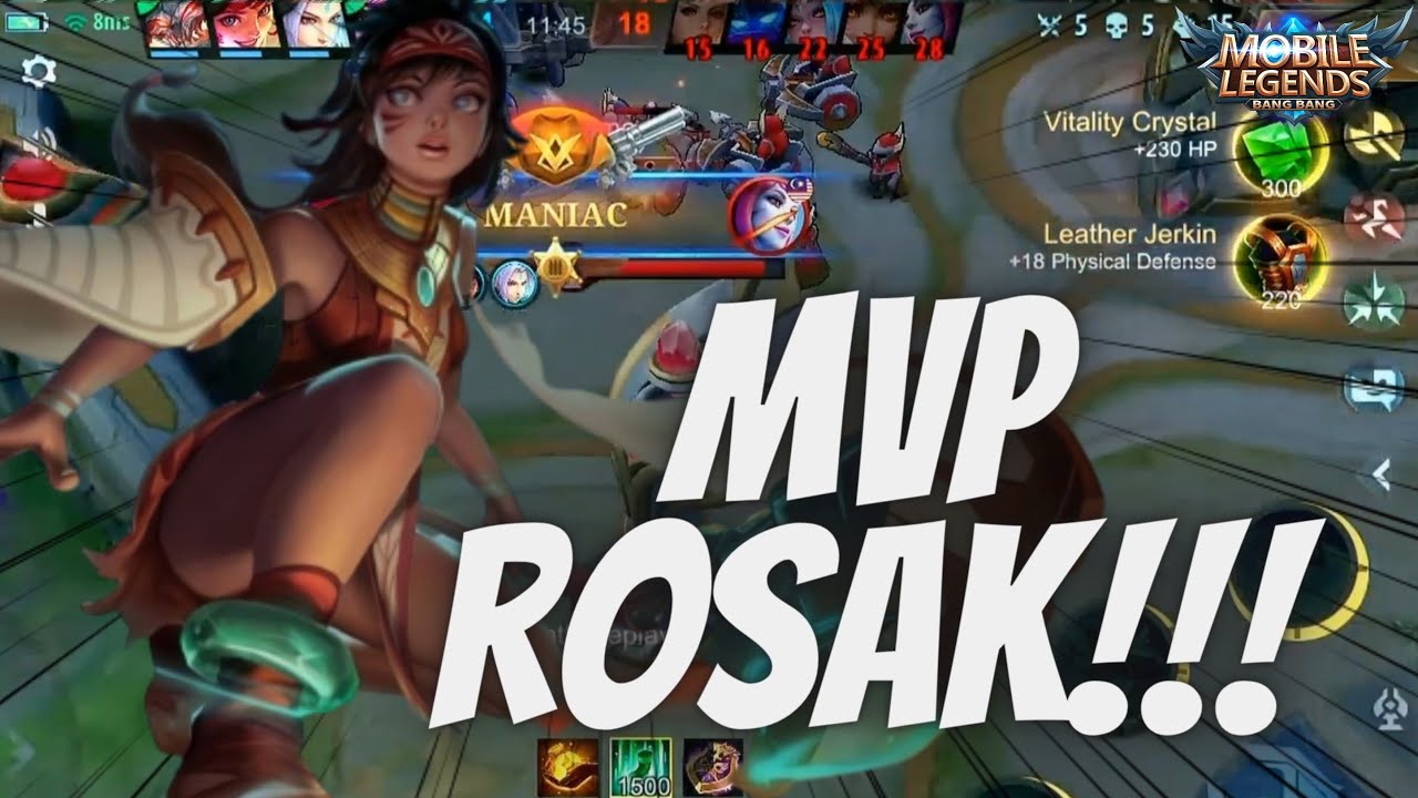 Mathilda Best Build | MVP Roamer Gameplay - Mobile Legends 2022