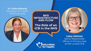 Linda Edwards talks to Cathy Winfield about to Role of an ICB in the NHS