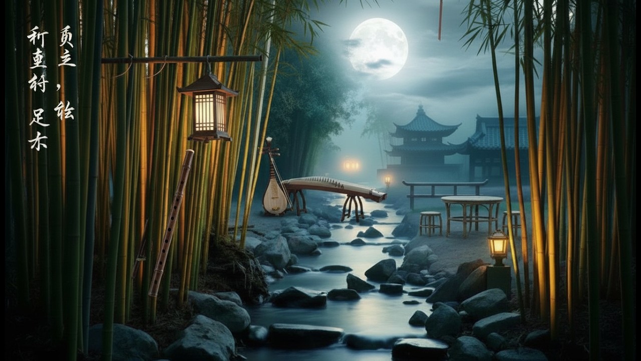 Guzheng & Bamboo flute Music ~ Healing & Deep Relaxation ~ Chinese Zen ...