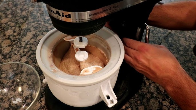 How To Use a KitchenAid® Ice Cream Attachment