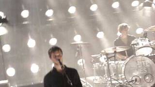 Video thumbnail of "White Lies - Unfinished Business - Cardiff Uni"