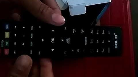 solid 6363 set top box unboxing