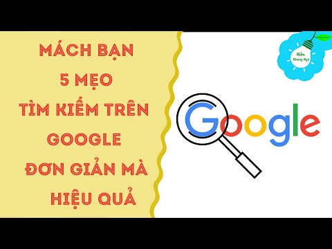 Video: Cách Thực Hiện Tìm Kiếm Trên Trang Của Bạn