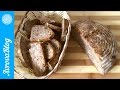 Пшенично-ржаной хлеб на закваске (с изюмом и грецкими орехами)