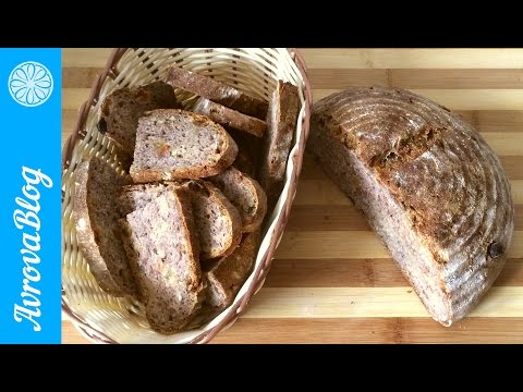 Видео рецепт Пшенично-ржаной хлеб на закваске