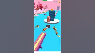 Spiral Roll Video #37 #SpiralRoll #levelgame #gameplay #LOOKUPGAMING #SpiralRollallevel #shorts