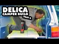 DELICA CAMPER CONVERSION - Part 2: Floor and Bed