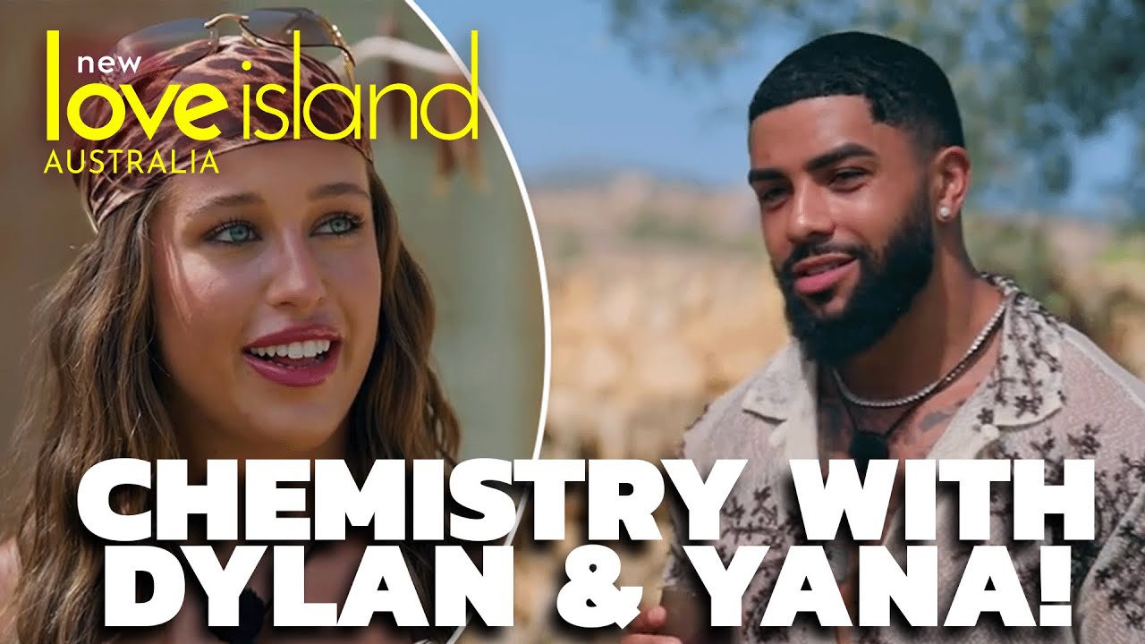 Chemistry with Dylan and Yana early on | Love Island Australia 2025