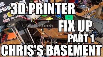 3D Printer Fix Up - Geeetech Pro B - Part 1 - Chris