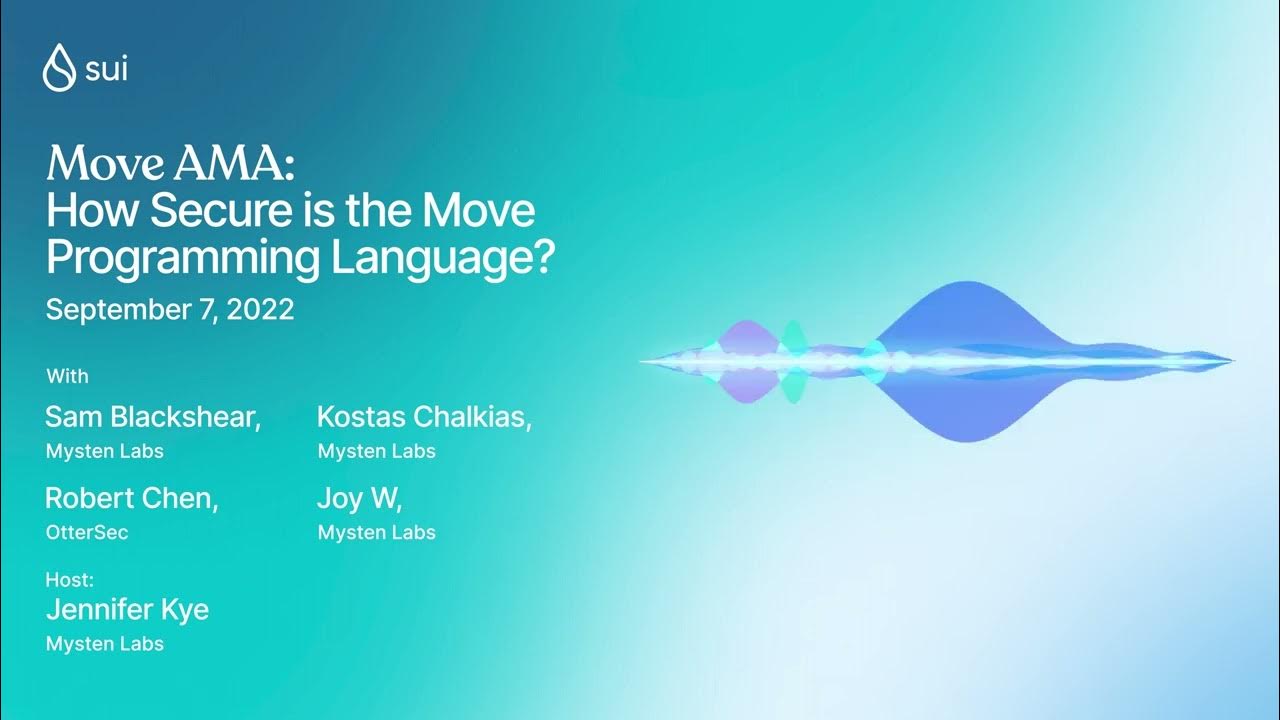 Move AMA: How Secure Is the Move Programming Language? - YouTube