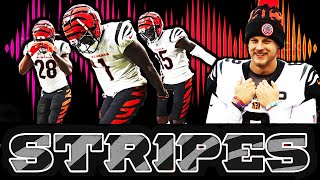 Video thumbnail of "Cincinnati Bengals Song & Music Video "Stripes" by BlackLite x Gift Vader 🤍🧡🖤  WHO DEY!!  🐅 🏟️"