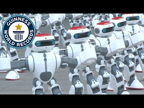 Dancing Robot Army Broke A Guinness World Record 