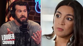 COMMUNIST AOC DEMANDS TUCKER CARLSON BE CENSORED! | Louder with Crowder