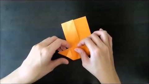 ORIGAMI Sphinx how to make【スフィンクスの折り紙の折り方】