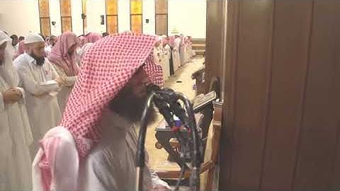 فِي بُيُوتٍ أَذِنَ اللَّهُ أَنْ تُرْفَعَ تلاوة للقارئ محمد اللحيدان 😍