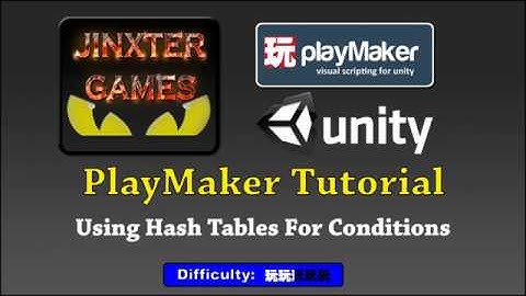 Unity Playmaker : Hash Table Conditions
