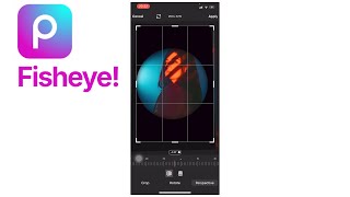 💲 SIMPLE: FISHEYE EFFECT 👁 -  #PicsArt TUTORIAL | Step by Step
