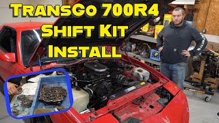 We Install a TransGo 700R4 Shift Kit in a 1991 Firebird