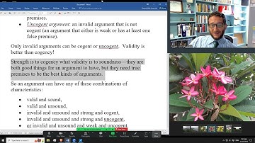 Logic for Homeschoolers: Lesson 4: Characteristics of Arguments