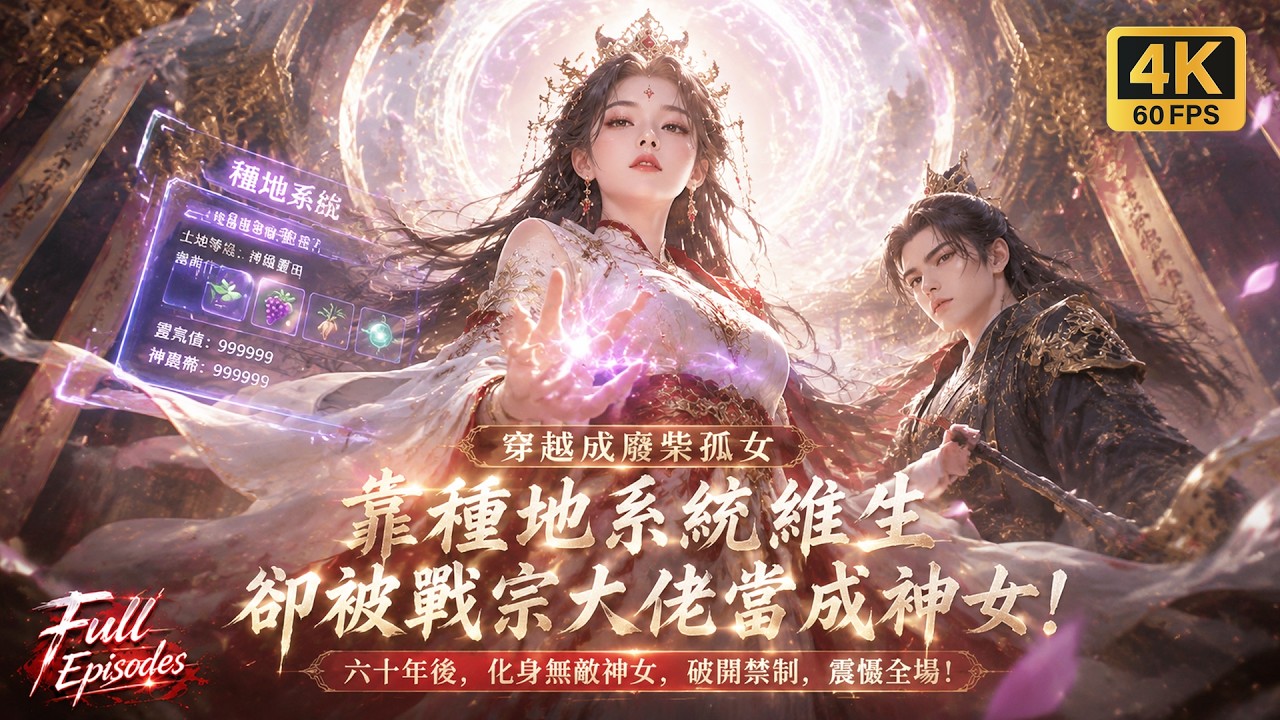 【Multi SUB】穿越成玄幻世界廢柴孤女，每天只能靠種地系統維生，誰知危急時刻她竟能破開禁制，化身最强神女！！#短劇 #逆襲 #美女